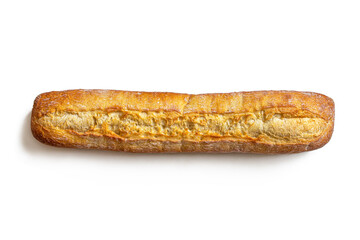 Fresh rustic baguette, from a bakery, with a crisp, Golden crust