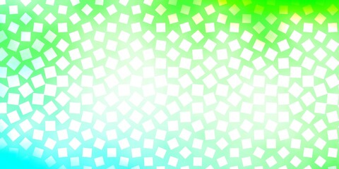 Light Green vector texture in rectangular style. Modern design with rectangles in abstract style. Pattern for business booklets, leaflets