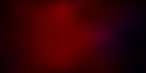 Dark blue, red vector blurred template.