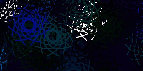 Light Multicolor vector backdrop with chaotic shapes.