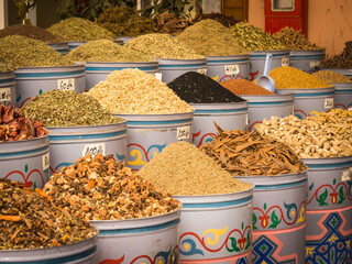 Spice Market in Marrakesh Morocco