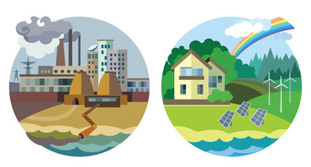 Environmental pollution and environment protection