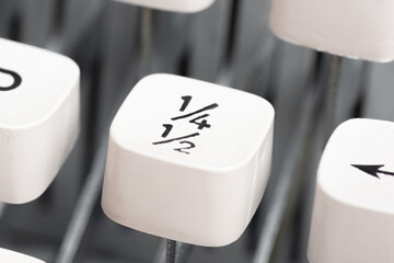 Manual Typewriter Key Cap