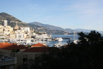 Obraz premium port of Monaco, La condamine, Monaco yacht club