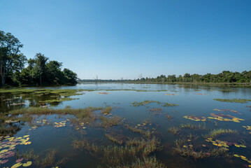Lake in Siem Reap, Cambodia
