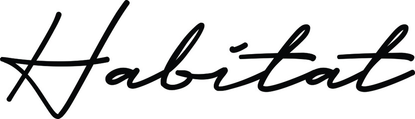 Hand drawn lettering, Environment theme. Vector illustration, paint with brush. Isolated phrase on white background.