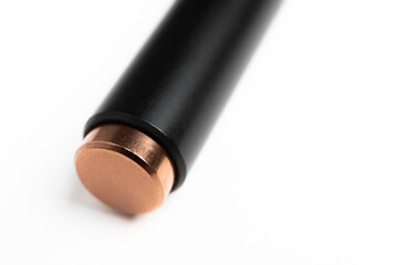 Obraz premium Black Ballpoint Metal Pen Clicker