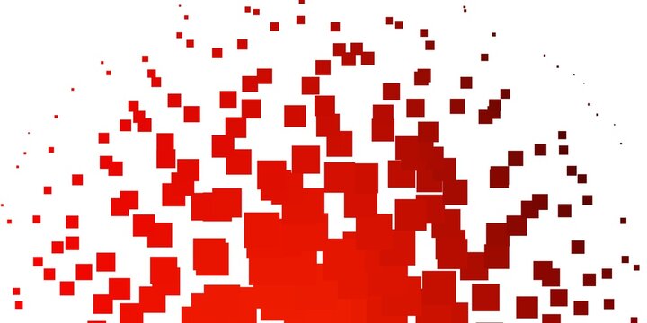 Light Red vector template in rectangles. Modern design with rectangles in abstract style. Pattern for business booklets, leaflets