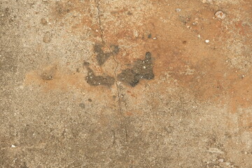 Abstract vintage image with rust on cement wall as a background