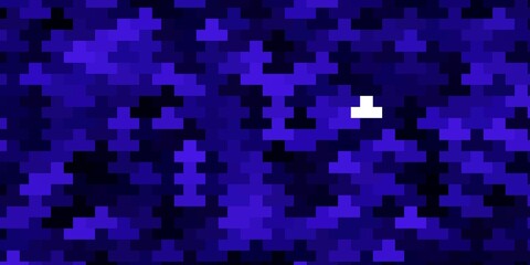 Dark Purple vector background in polygonal style. Modern design with rectangles in abstract style. Pattern for business booklets, leaflets