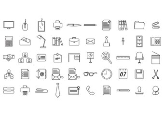 office icon set
