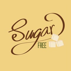 sugar free label