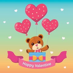 happy valentine card