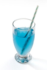 青いハーブティー　Butterfly Pea blue flower herbal tea