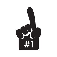 Obraz premium cheering hand foam