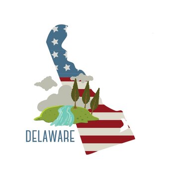 Delaware State Map