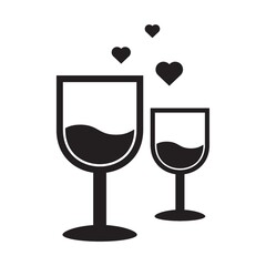 wine glasses
