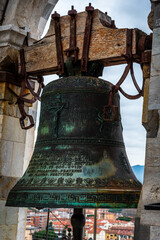 Naklejka premium bell at pisa