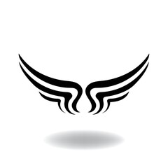 Obraz premium abstract angel wings