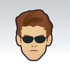 boy wearing sunglasses