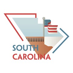 south carolina state map