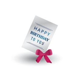 happy birthday to you card