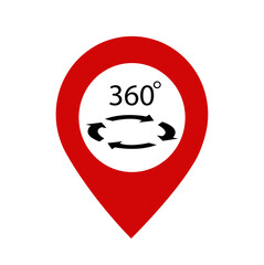 mapping pins icon vector