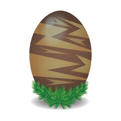 easter egg on grass