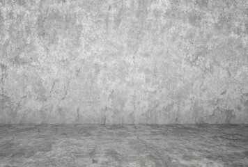 plaster wall, grey background