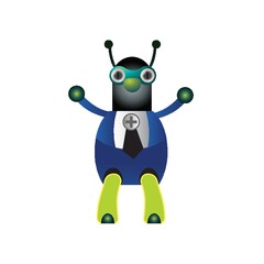 doctor ant raised hands