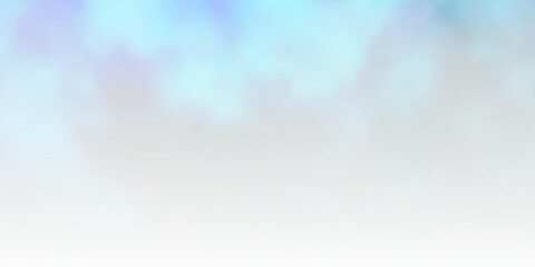 Light BLUE vector pattern with clouds. Abstract colorful clouds on gradient illustration. Template for websites.