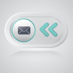 message and back button