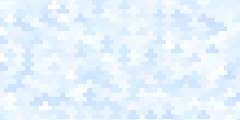 Light BLUE vector template with rectangles. Abstract gradient illustration with rectangles. Pattern for websites, landing pages.