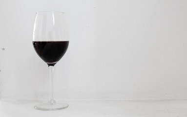 glass of red wine