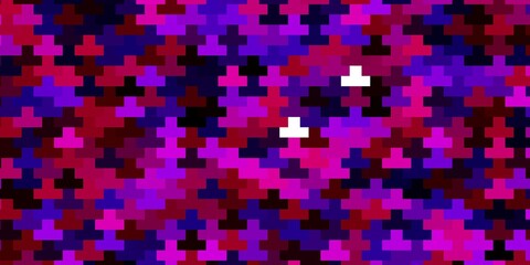 Dark Blue, Red vector template with rectangles. Colorful illustration with gradient rectangles and squares. Best design for your ad, poster, banner.