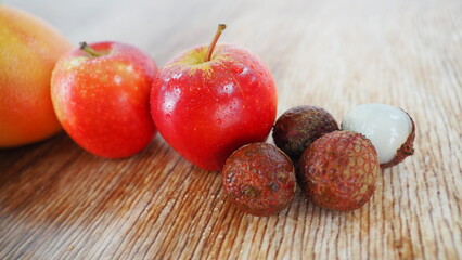 りんごとライチ