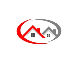 Abstract real estate project logo