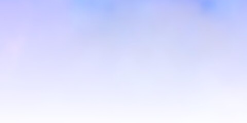 Light BLUE vector backdrop with cumulus. Gradient illustration with colorful sky, clouds. Template for websites.