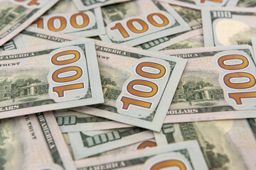 money background. dollar bills cash