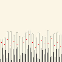 Seamless Black and White Pattern.  Vintage Geometric Background