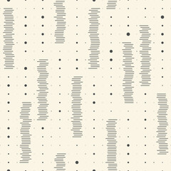 Seamless Creative Pattern. Vintage Minimalist Background