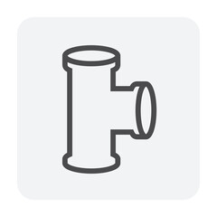 pipe connector icon