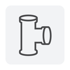 pipe connector icon