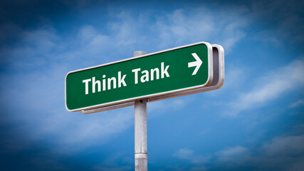 Street Sign to Think Tank