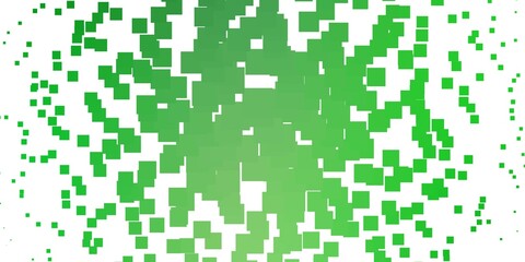Light Green vector texture in rectangular style. Colorful illustration with gradient rectangles and squares. Modern template for your landing page.
