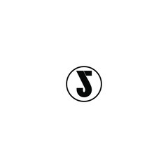 js letter vector logo