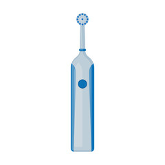 Toothbrush cartoon vector illustration of icon.Cartoon vector icon brush of tooth. Isolated illustration of toothbrush on white background.