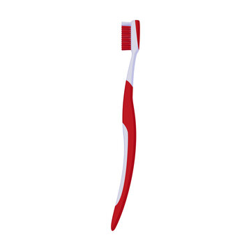 recommend clip art: Toothbrush cartoon vector illustration of icon.Cartoon vector icon brush of tooth. Isolated illustration of toothbrush on white background.
