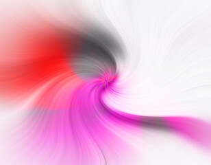 colorful and abstract twirl created in an artistic and playful way