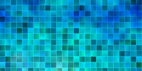 Light BLUE vector pattern in square style.
